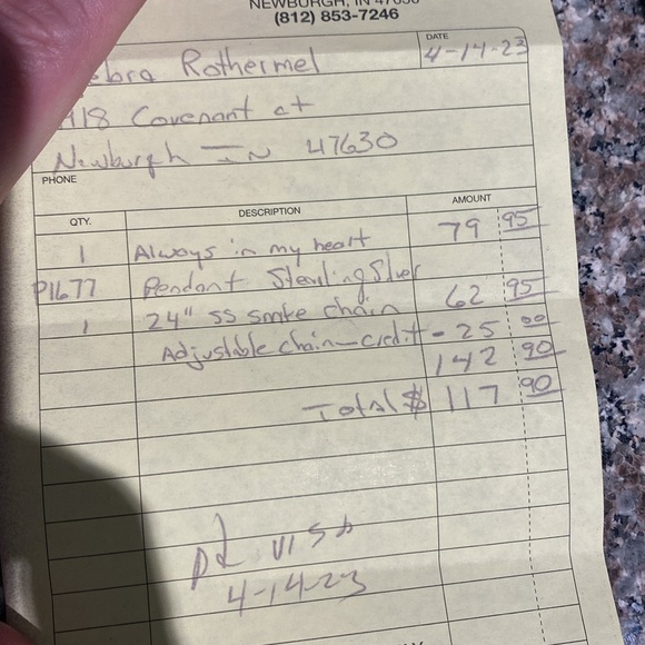 Sterling silver dog pendant- Brand New! - Picture 4 of 4